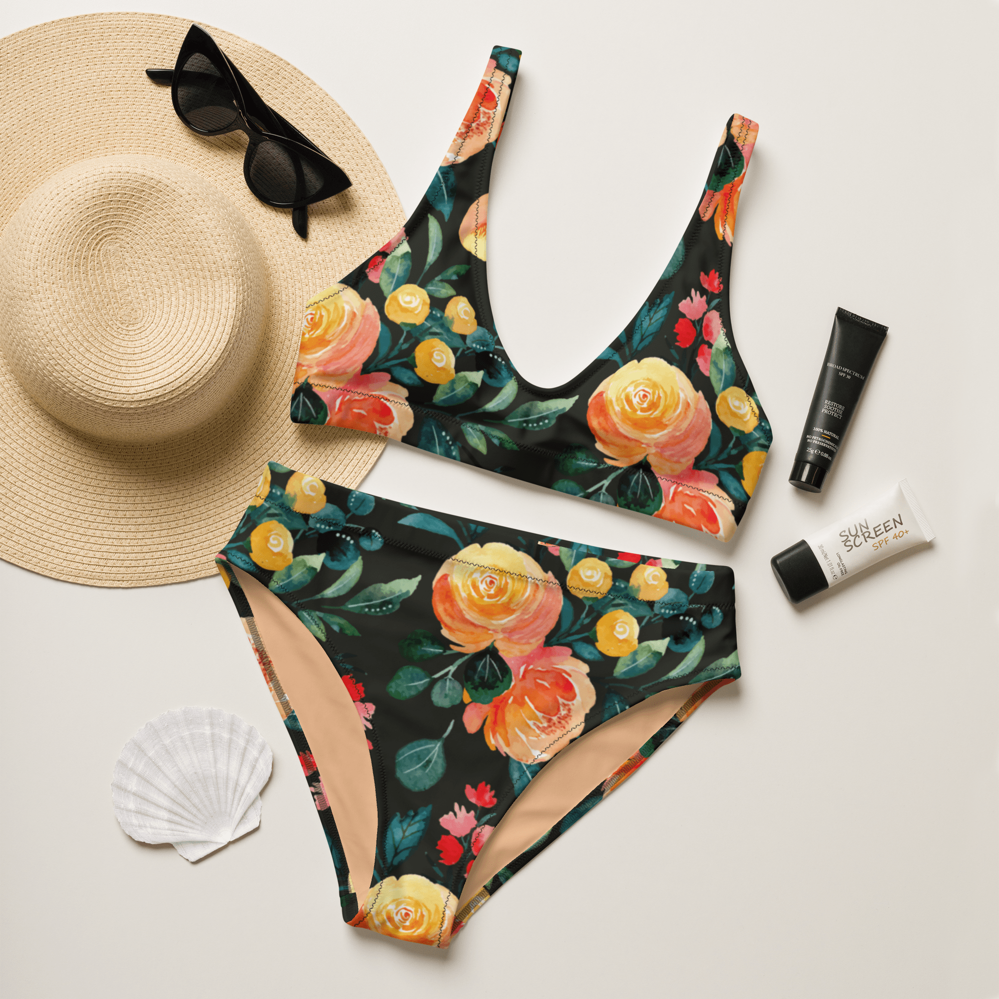 Jolly & Goode Bikini Just Peachy Bikini Cheeky British Style