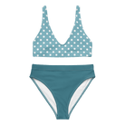 Jolly & Goode Bikini Light Blue Polkadot Bikini Cheeky British Style