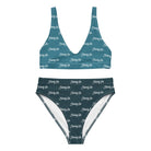 Jolly & Goode Bikini Steady On Bikini Set | Two Tone Blue | Cheeky Style Cheeky British Style