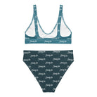 Jolly & Goode Bikini Steady On Bikini Set | Two Tone Blue | Cheeky Style Cheeky British Style
