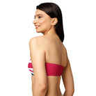 Jolly & Goode Bikini Top 2XS Union Jack Bandeau Bikini Top | Red Back Cheeky British Style