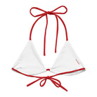 Jolly & Goode Bikini Top Flag of England String Bikini Top Cheeky British Style