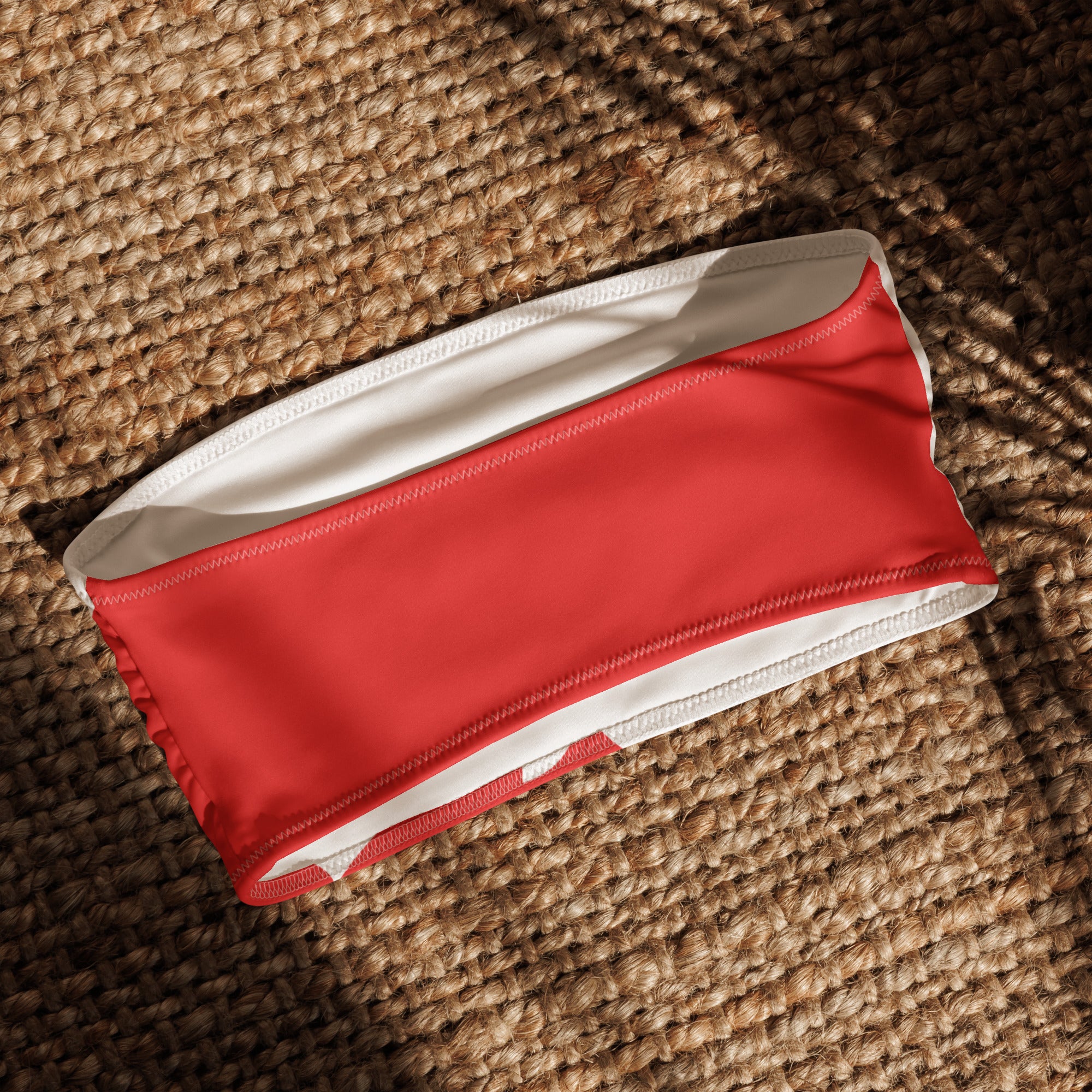 Jolly & Goode Bikini Top Flag of Wales Bandeau Bikini Top | Welsh Flag Cheeky British Style