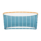 Jolly & Goode Bikini Top Magic Hour Pinstripe Bandeau Bikini Top Cheeky British Style