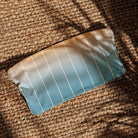 Jolly & Goode Bikini Top Magic Hour Pinstripe Bandeau Bikini Top Cheeky British Style