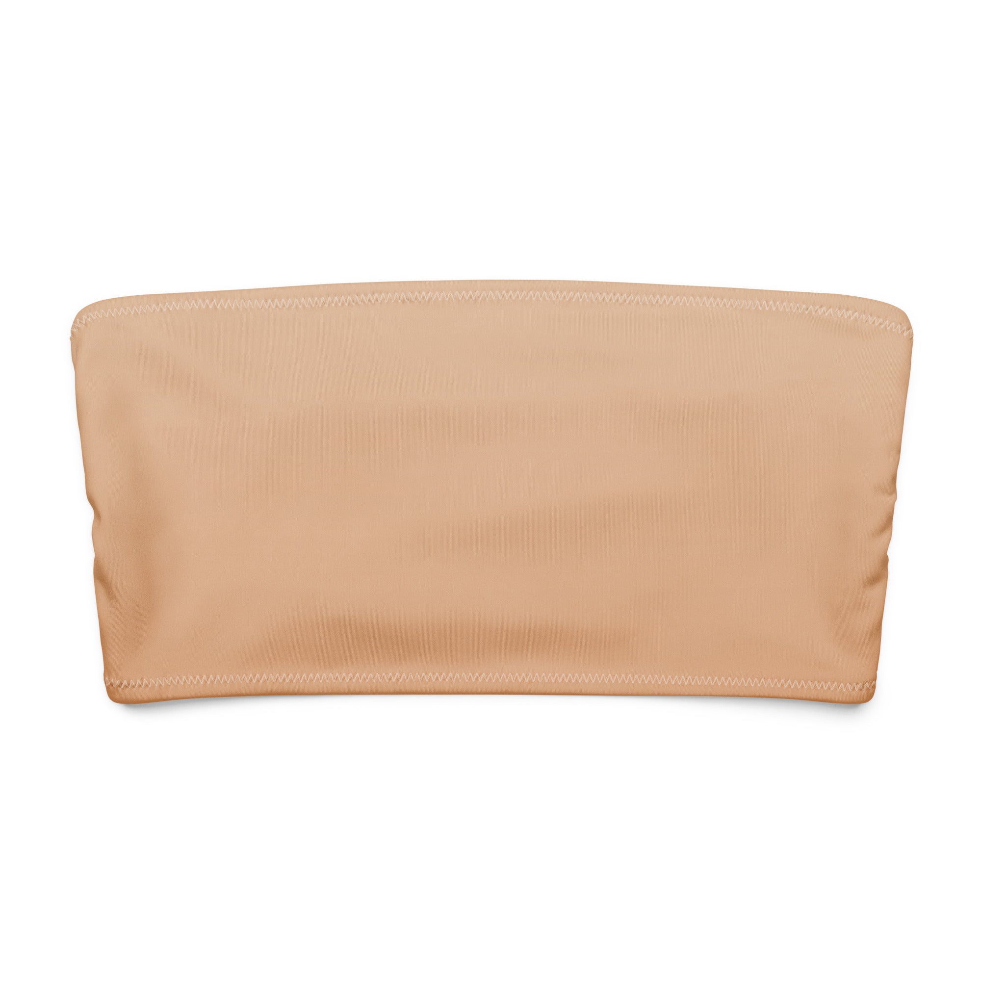 Jolly & Goode Bikini Top Strapless Nude Bandeau Bikini Top Cheeky British Style