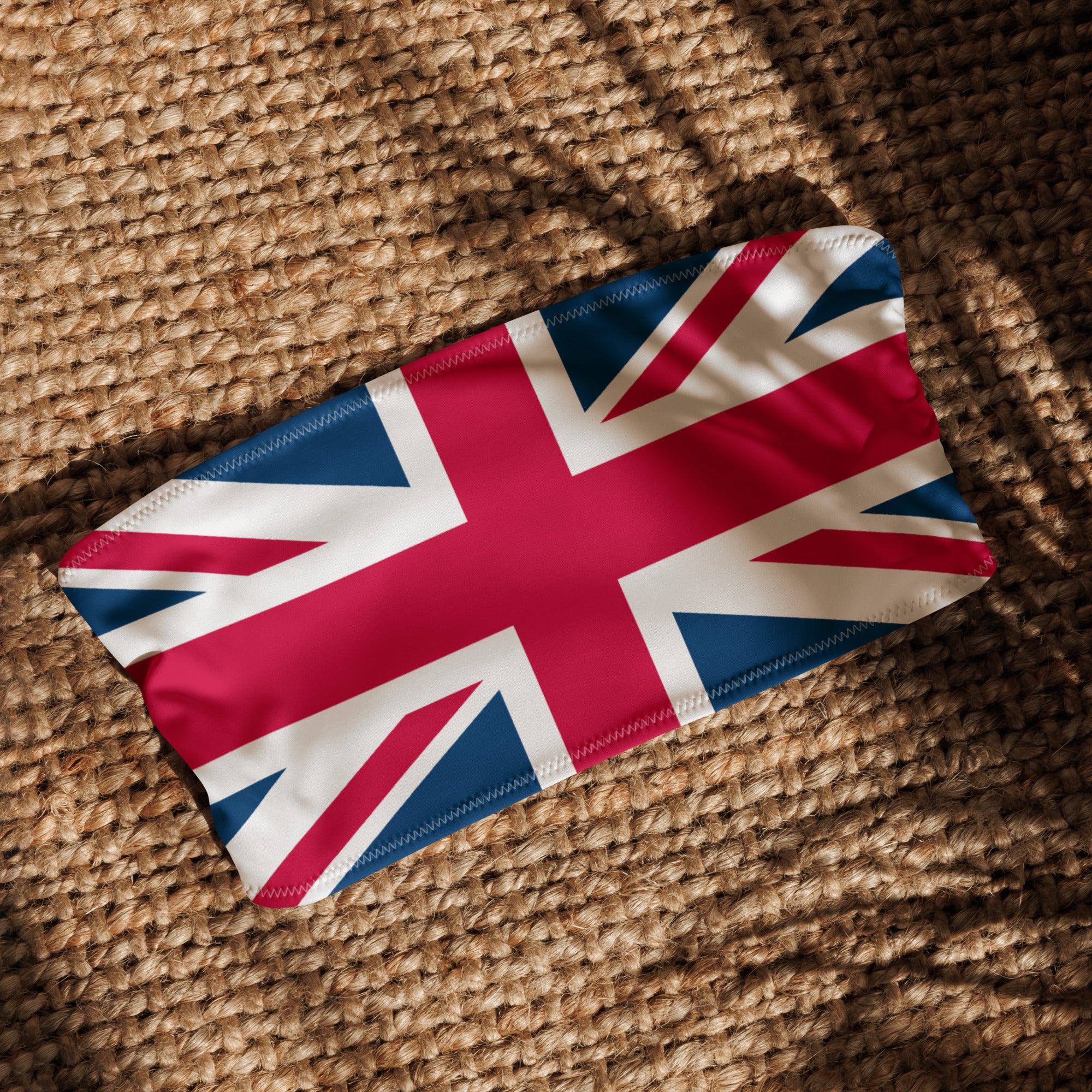 Jolly & Goode Bikini Top Union Jack Bandeau Bikini Top | Red Back Cheeky British Style