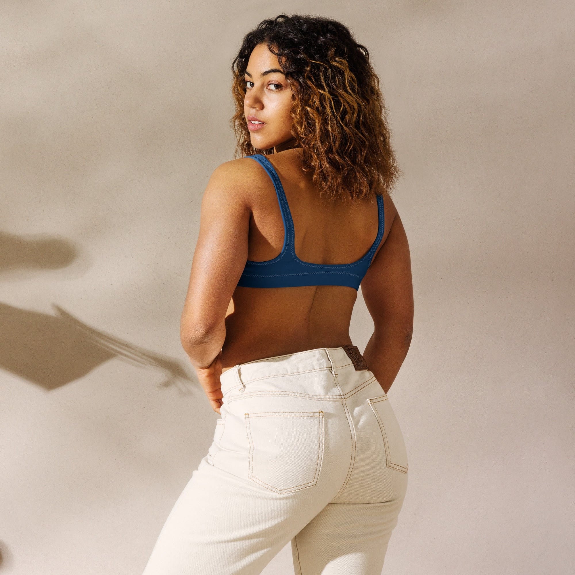 Jolly & Goode Bikini Top Union Jack Bikini Top | Removable Padding Cheeky British Style