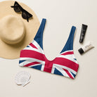 Jolly & Goode Bikini Top Union Jack Bikini Top | Removable Padding Cheeky British Style
