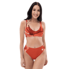 Jolly & Goode Bikini Watercolour English Rose Floral Bikini Cheeky British Style