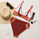 Jolly & Goode Bikini Watercolour English Rose Floral Bikini Cheeky British Style