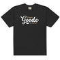 Jolly & Goode Black / S Emma Goode A Bit Extra Tee | Garment-dyed heavyweight cotton Cheeky British Style