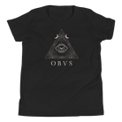 Jolly & Goode Black / S OBVS Youth T-shirt Obviously Cheeky British Style