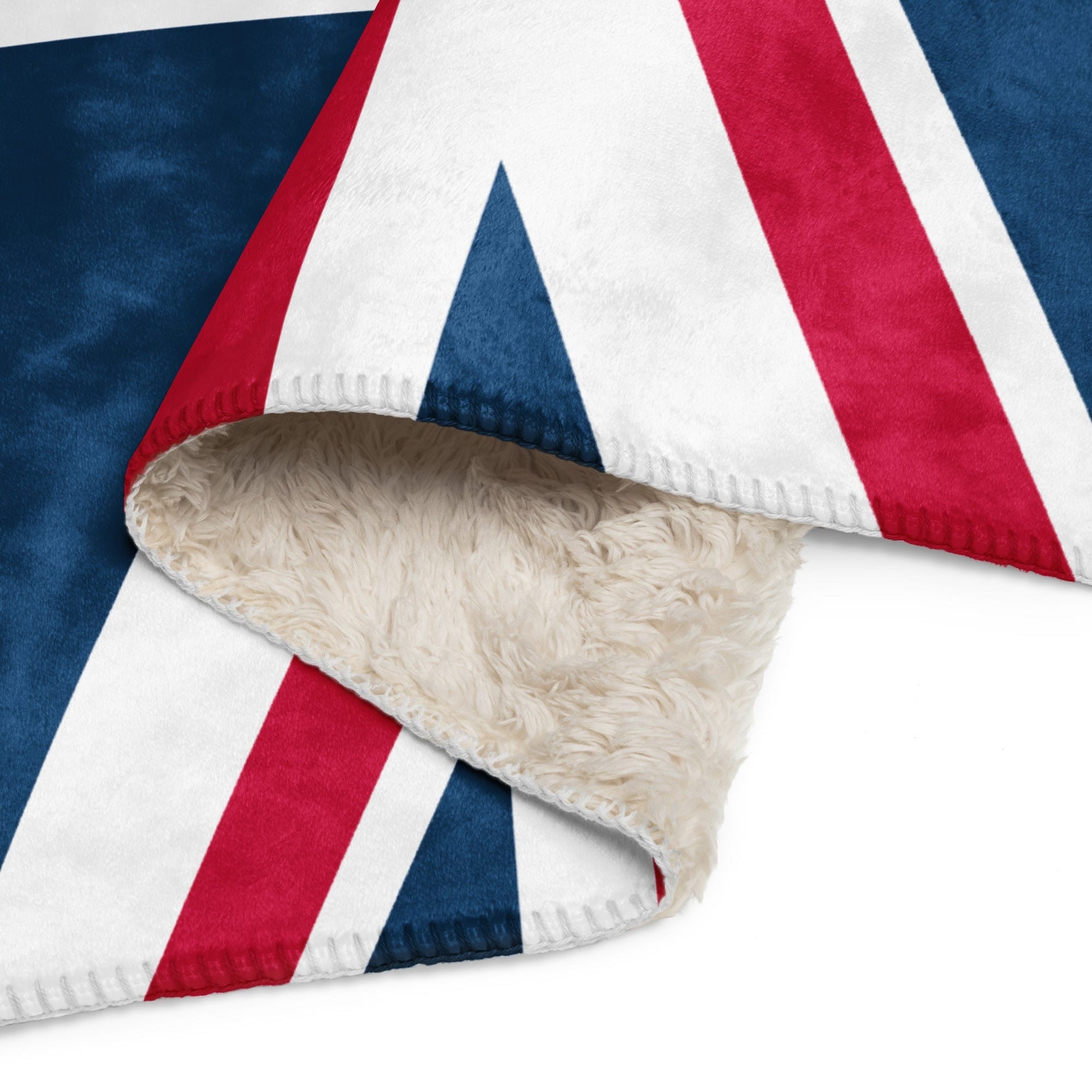 Jolly & Goode Blanket Union Jack Sherpa Blanket Cheeky British Style