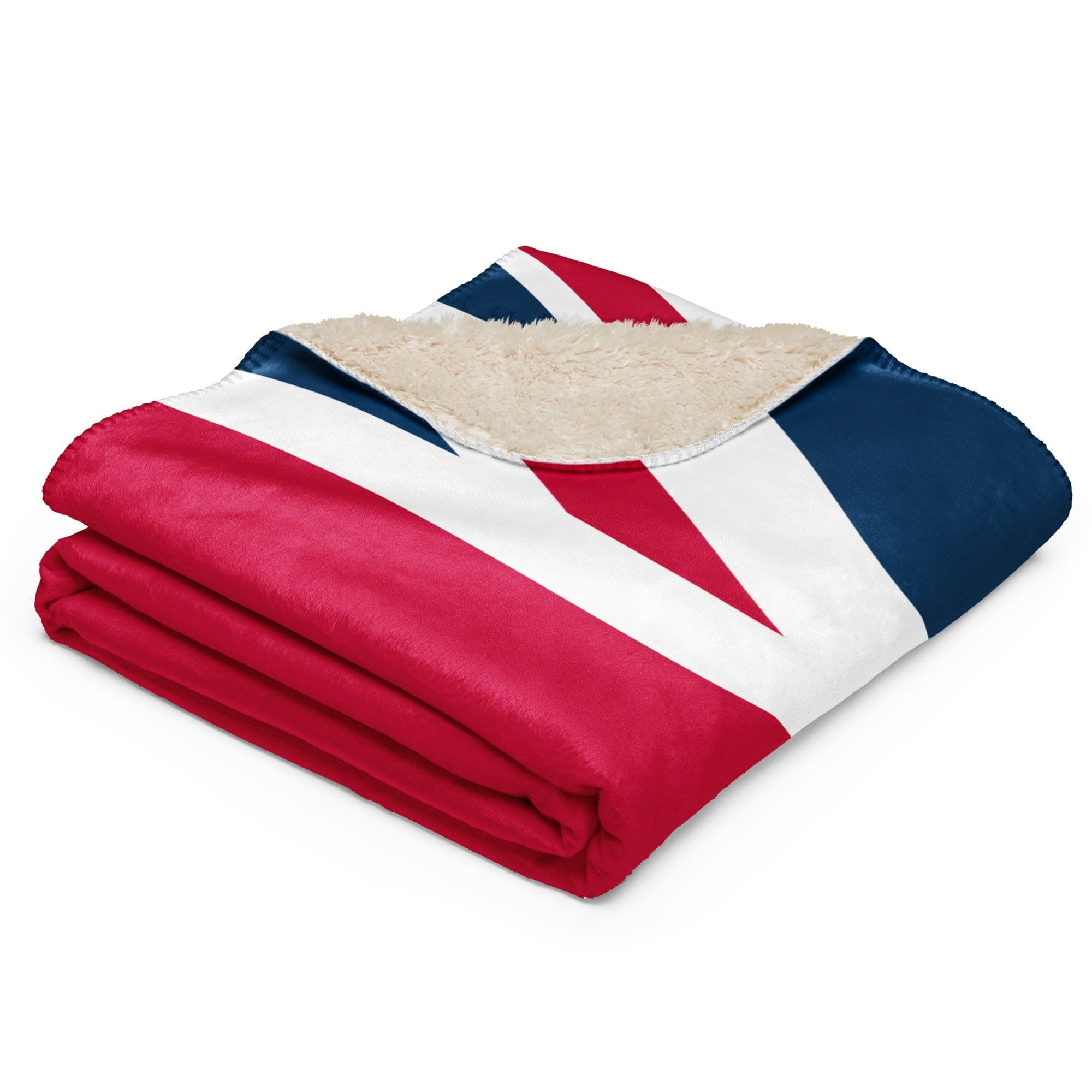 Jolly & Goode Blanket Union Jack Sherpa Blanket Cheeky British Style