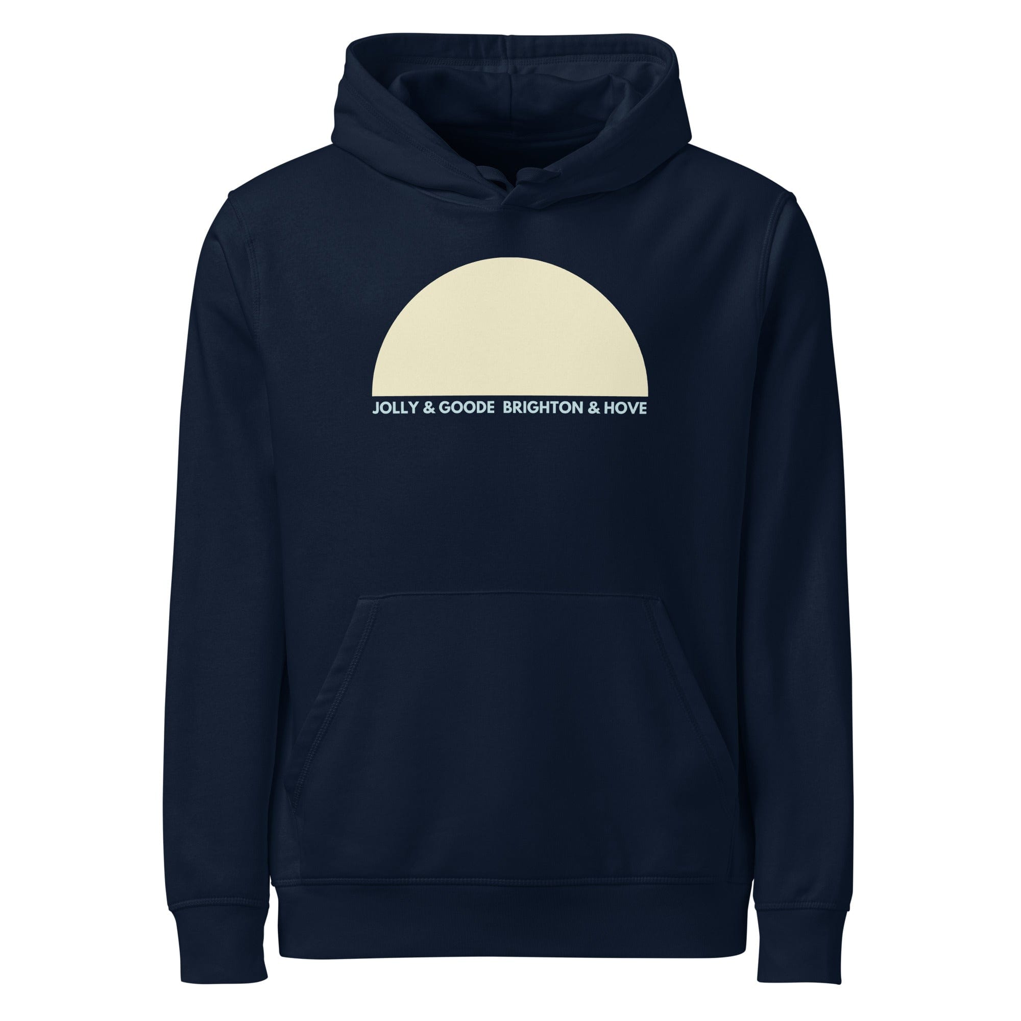 Jolly & Goode Brighton and Hove Sun Hoodie | Mid-Weight | Eco | Unisex S Hoodies Jolly & Goode