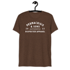 Jolly & Goode Brown Triblend / XS Permacrisis & Sons Triblend T-shirt Cheeky British Style