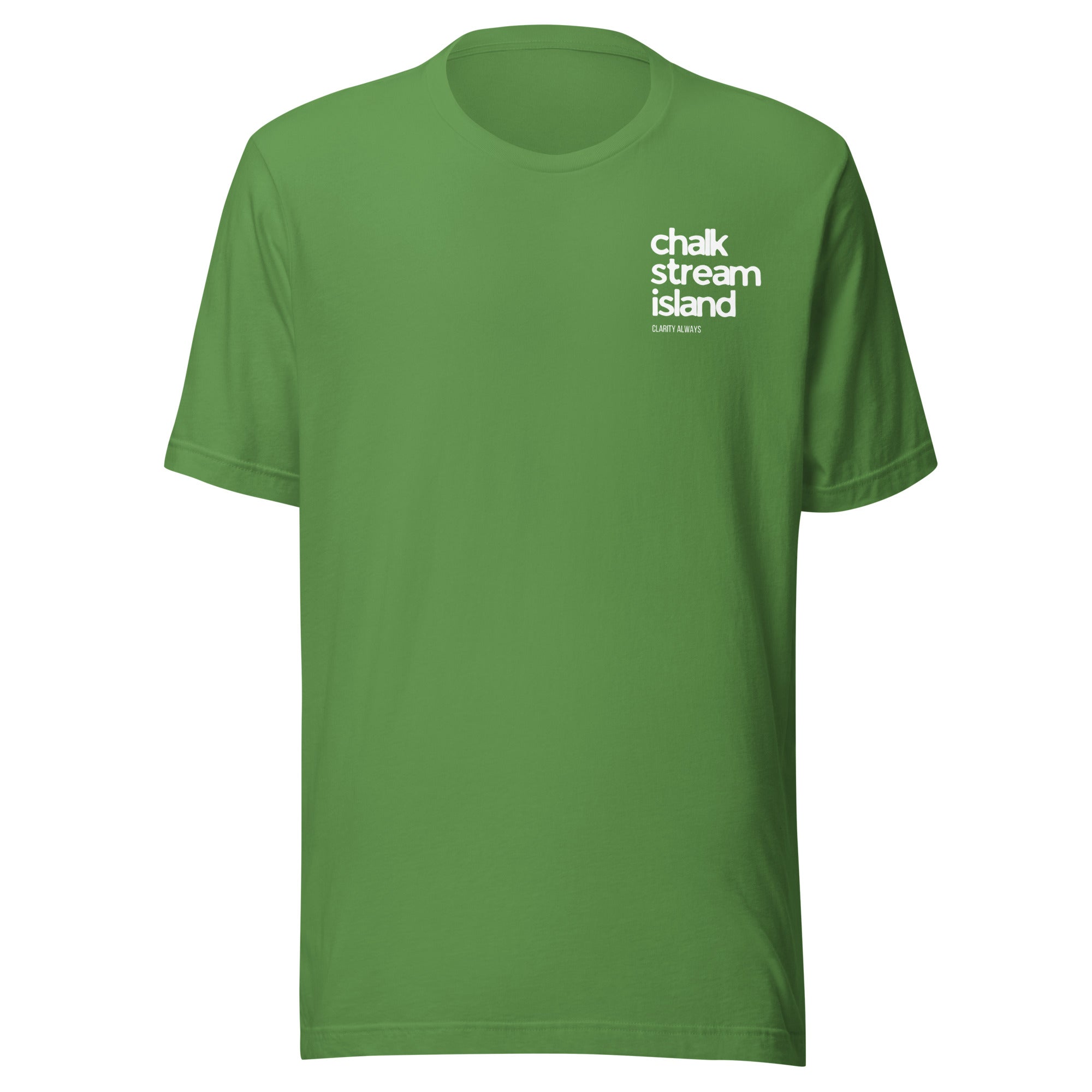 Jolly & Goode Chalk Stream Island, Clarity Always Tee Cheeky British Style