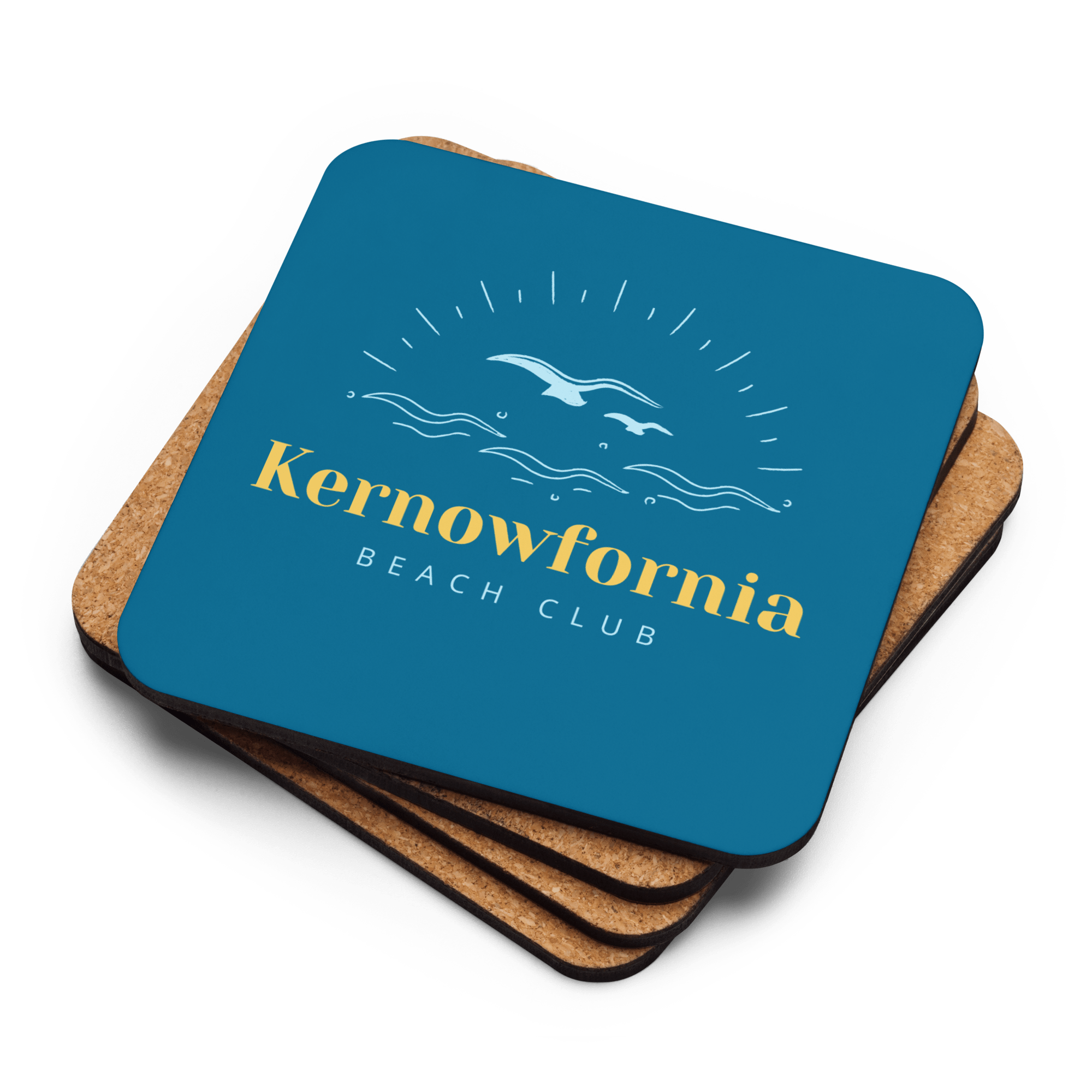 Jolly & Goode Coaster Kernowfornia Beach Club Coaster Cheeky British Style