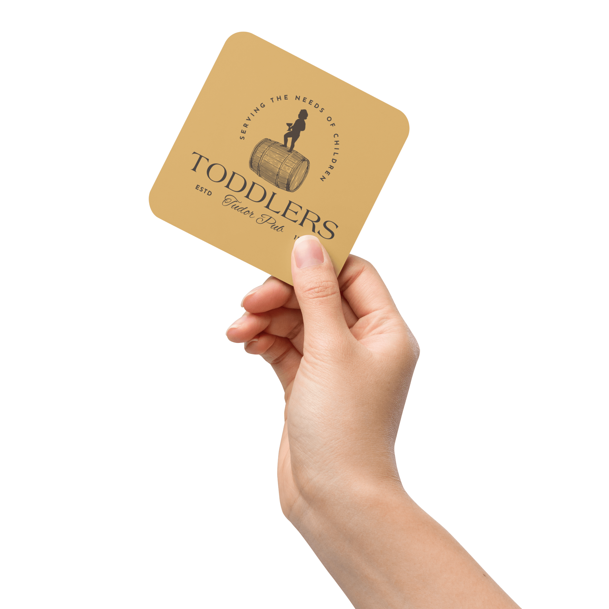 Jolly & Goode Coaster Toddlers Tudor Pub Coaster Cheeky British Style