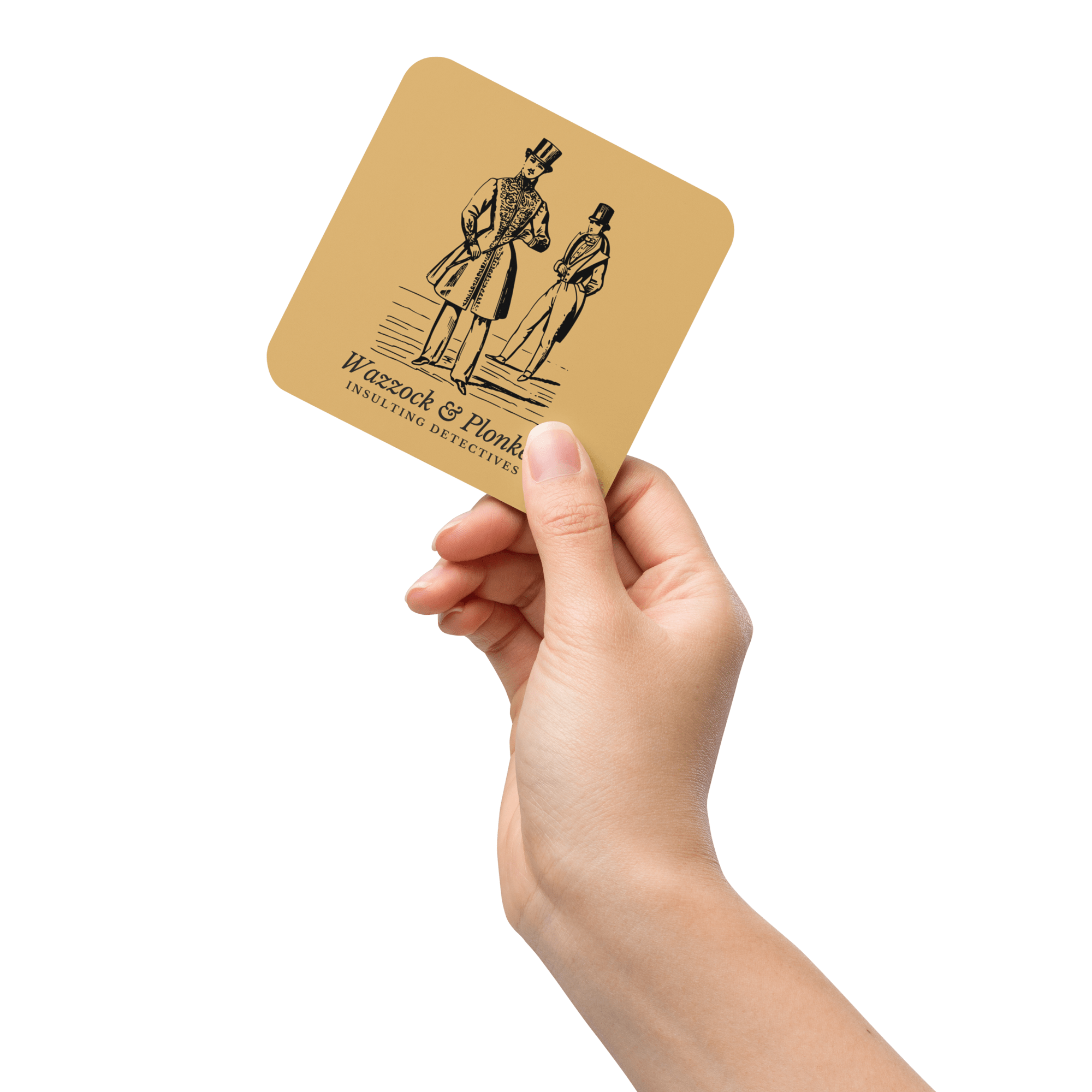 Jolly & Goode Coaster Wazzock & Plonker Coaster Cheeky British Style