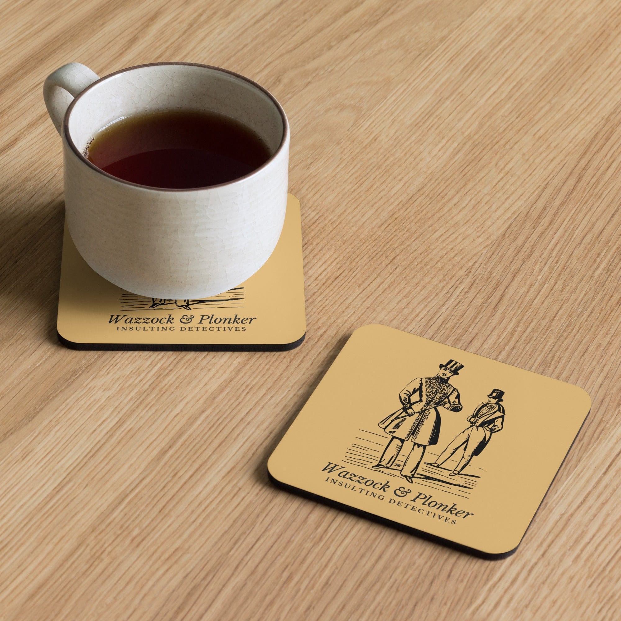 Jolly & Goode Coaster Wazzock & Plonker Coaster Cheeky British Style