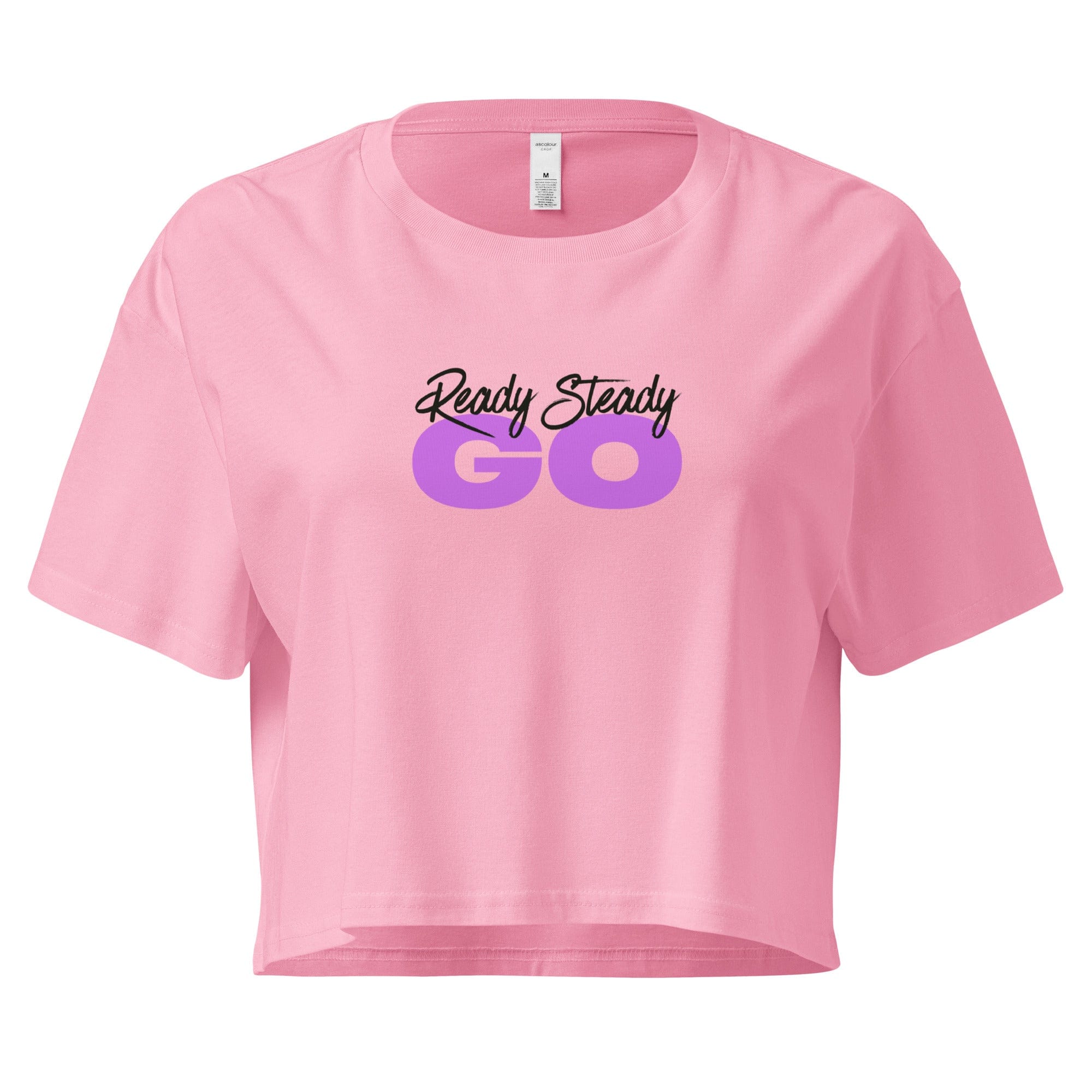 Jolly & Goode Crop Tops Bubblegum / XS Ready Steady Go | Crop Top Cheeky British Style