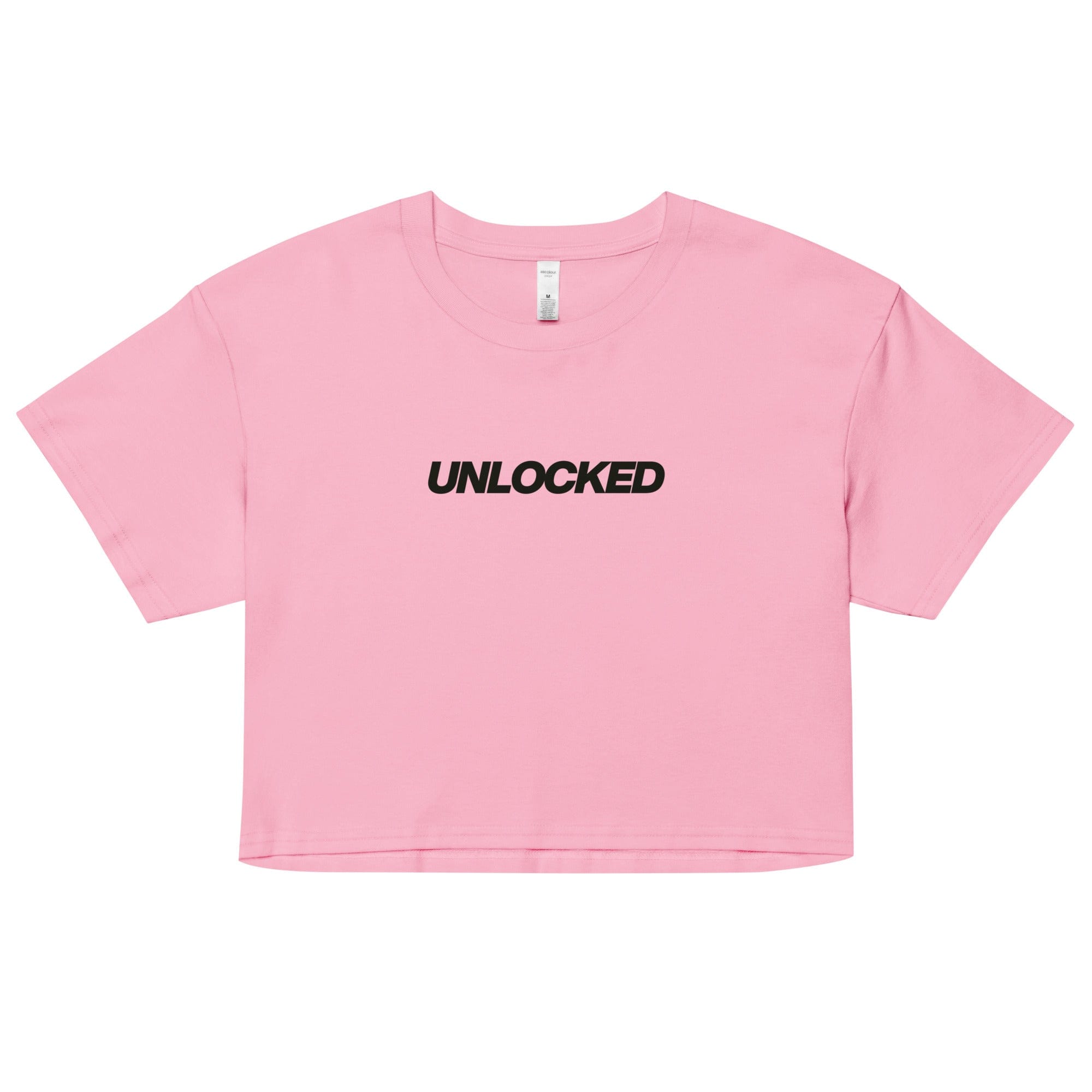 Jolly & Goode Crop Tops Bubblegum / XS Unlocked Crop Top Cheeky British Style
