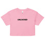 Jolly & Goode Crop Tops Bubblegum / XS Unlocked Crop Top Cheeky British Style