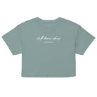 Jolly & Goode Crop Tops Chalk Stream Island | Clarity Always | Cotton Crop Top Cheeky British Style