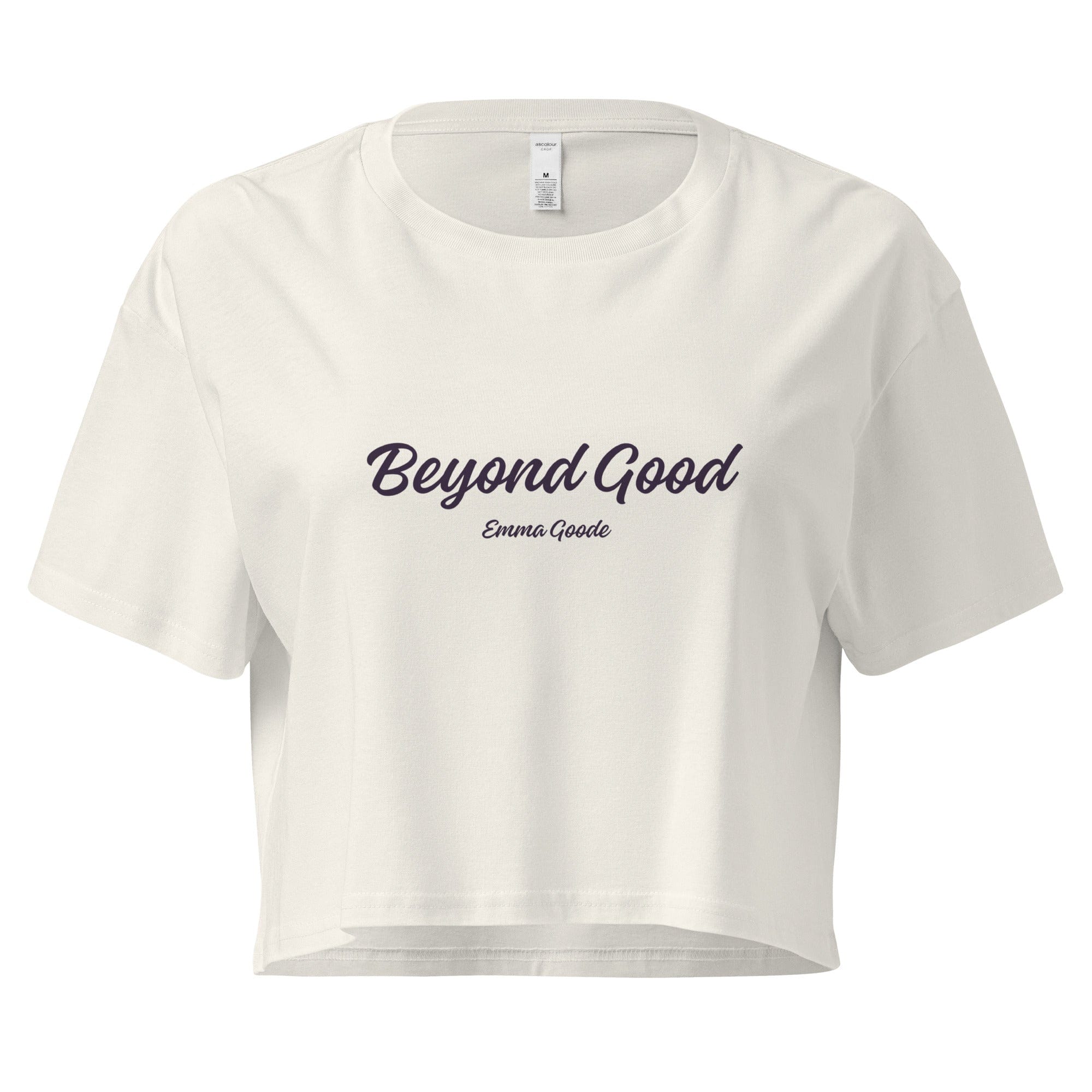 Jolly & Goode Crop Tops Ecru / XS Beyond Good Emma Goode Crop Top Cheeky British Style