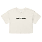 Jolly & Goode Crop Tops Ecru / XS Unlocked Crop Top Cheeky British Style