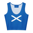 Jolly & Goode Crop Tops Flag of Scotland Crop Top Cheeky British Style
