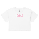 Jolly & Goode Crop Tops Have a Think Crop Top Cheeky British Style