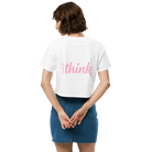 Jolly & Goode Crop Tops Have a Think Crop Top Cheeky British Style