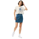 Jolly & Goode Crop Tops Jolly Goode London Crowned Dog Shield Crop Top Cheeky British Style