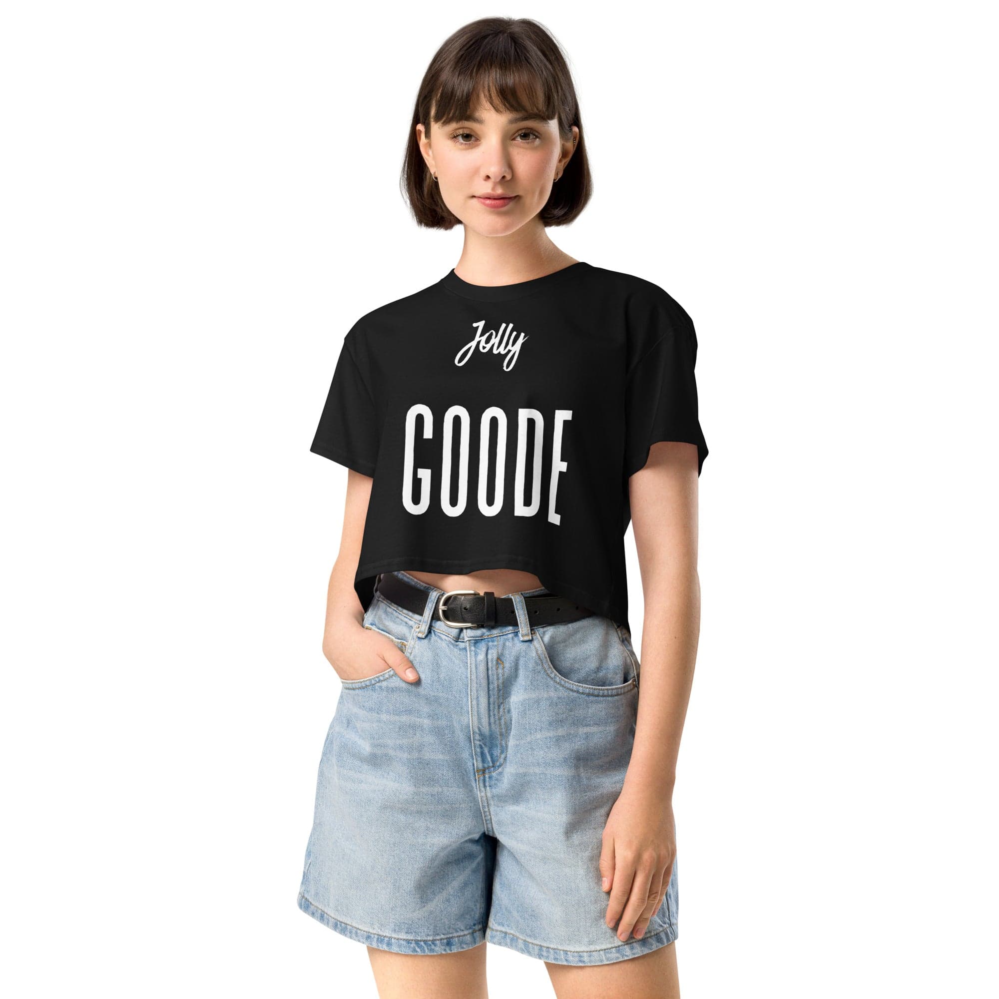 Jolly & Goode Crop Tops Jolly Goode Women’s Crop Top Cheeky British Style