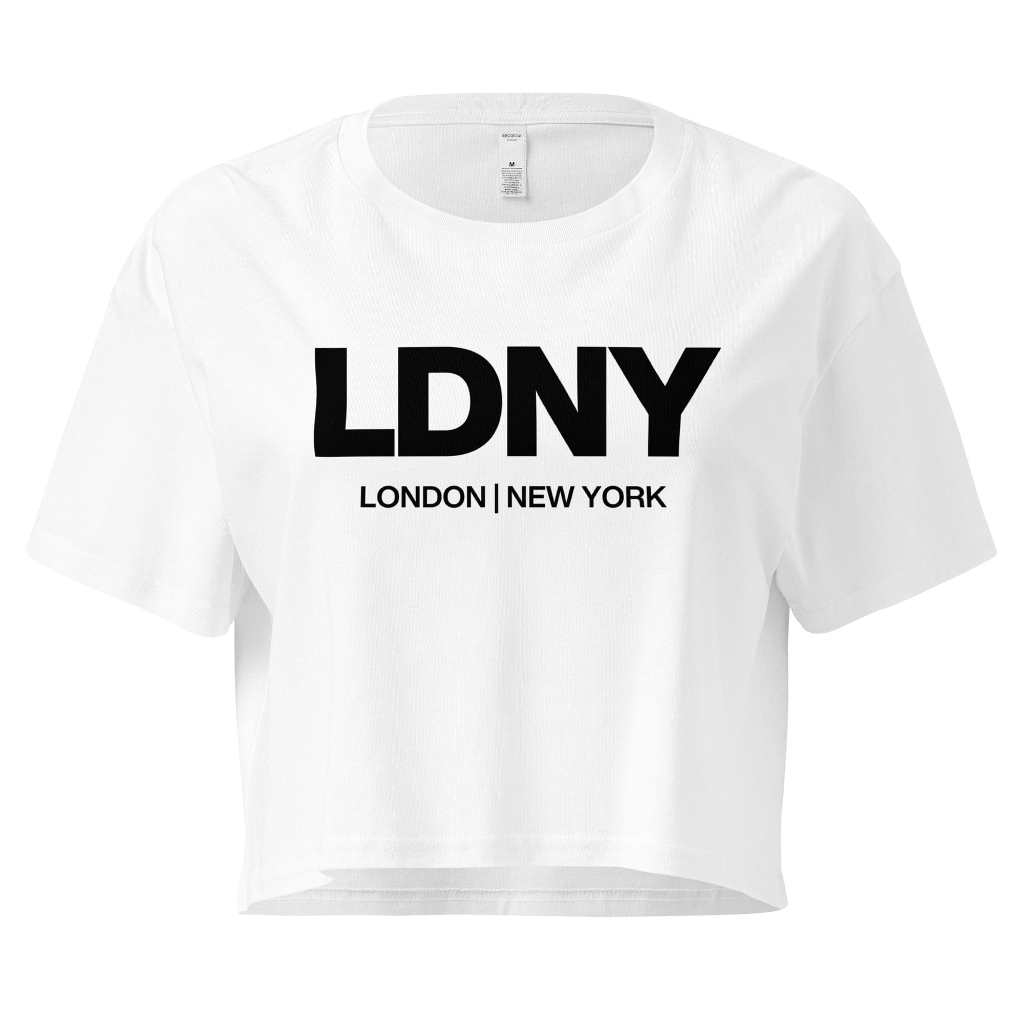 Jolly & Goode Crop Tops LDNY London New York Crop Top Cheeky British Style