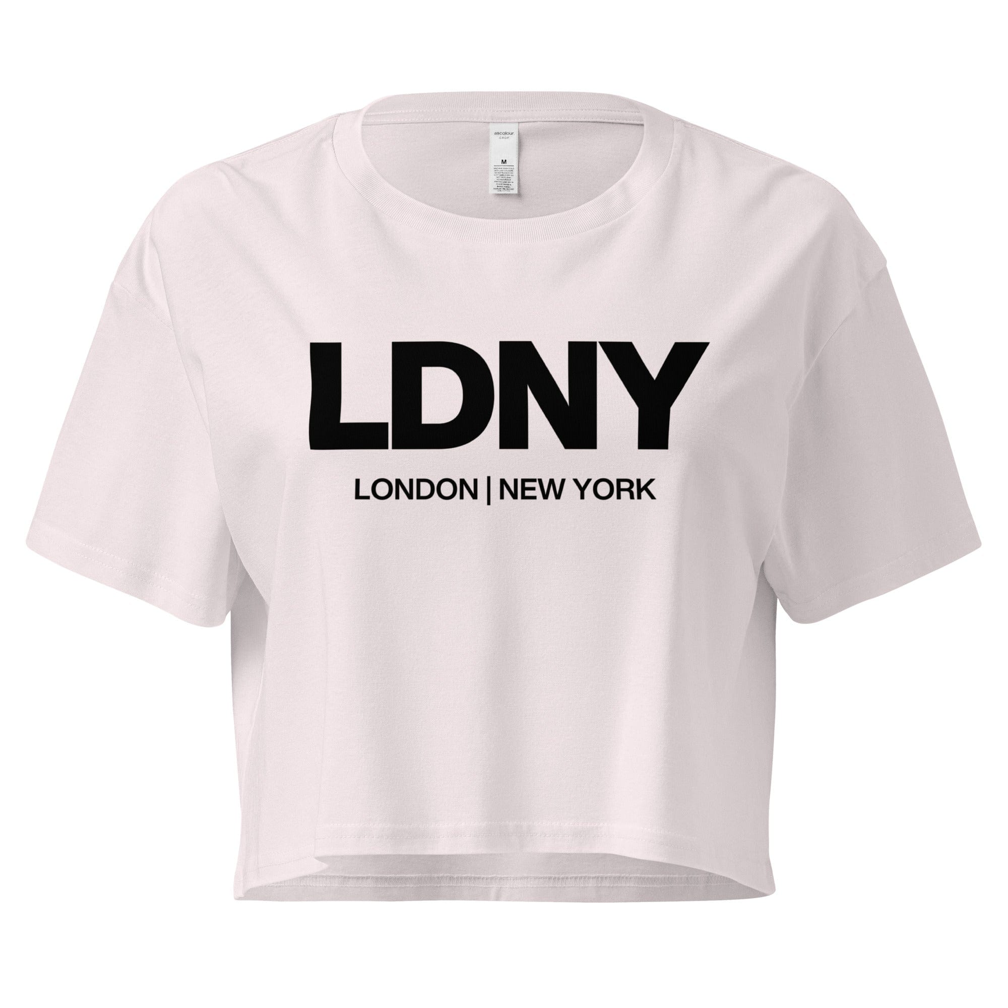 Jolly & Goode Crop Tops LDNY London New York Crop Top Cheeky British Style
