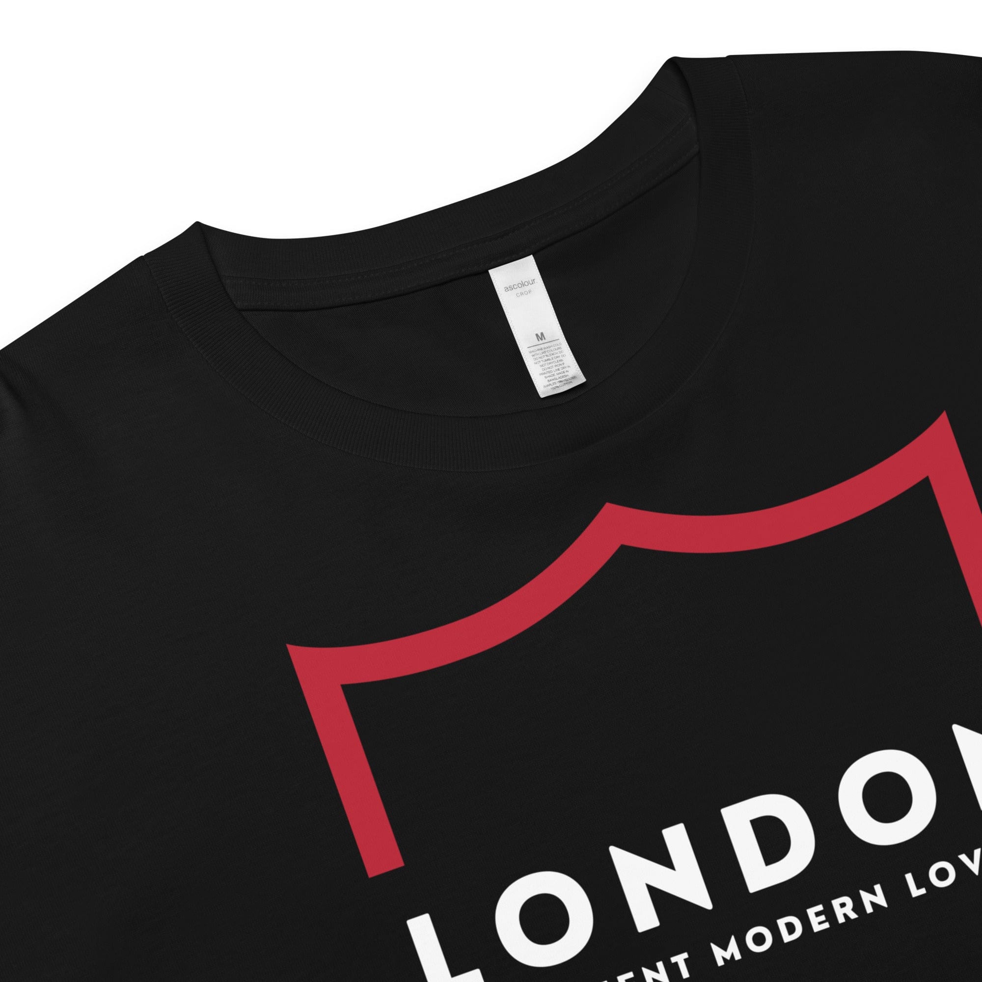 Jolly & Goode Crop Tops London Crop Top | Ancient Modern Love Cheeky British Style