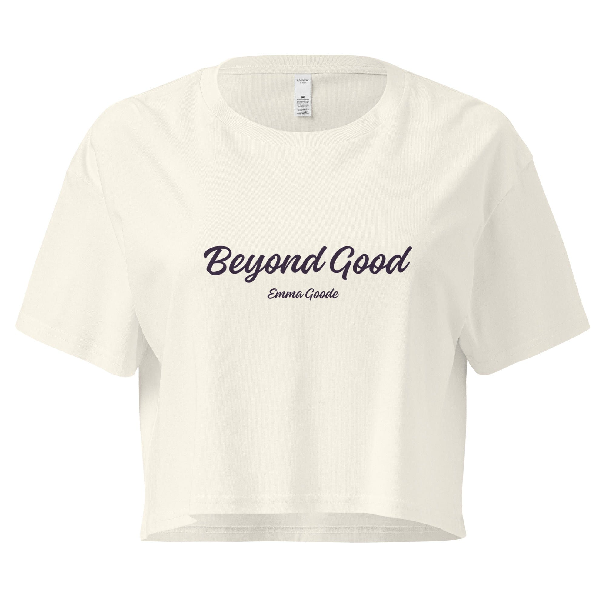 Jolly & Goode Crop Tops Natural / XS Beyond Good Emma Goode Crop Top Cheeky British Style