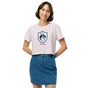 Jolly & Goode Crop Tops Orchid / XS Jolly Goode London Crowned Dog Shield Crop Top Cheeky British Style