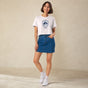Jolly & Goode Crop Tops Orchid / XS Jolly Goode London Crowned Dog Shield Crop Top Cheeky British Style