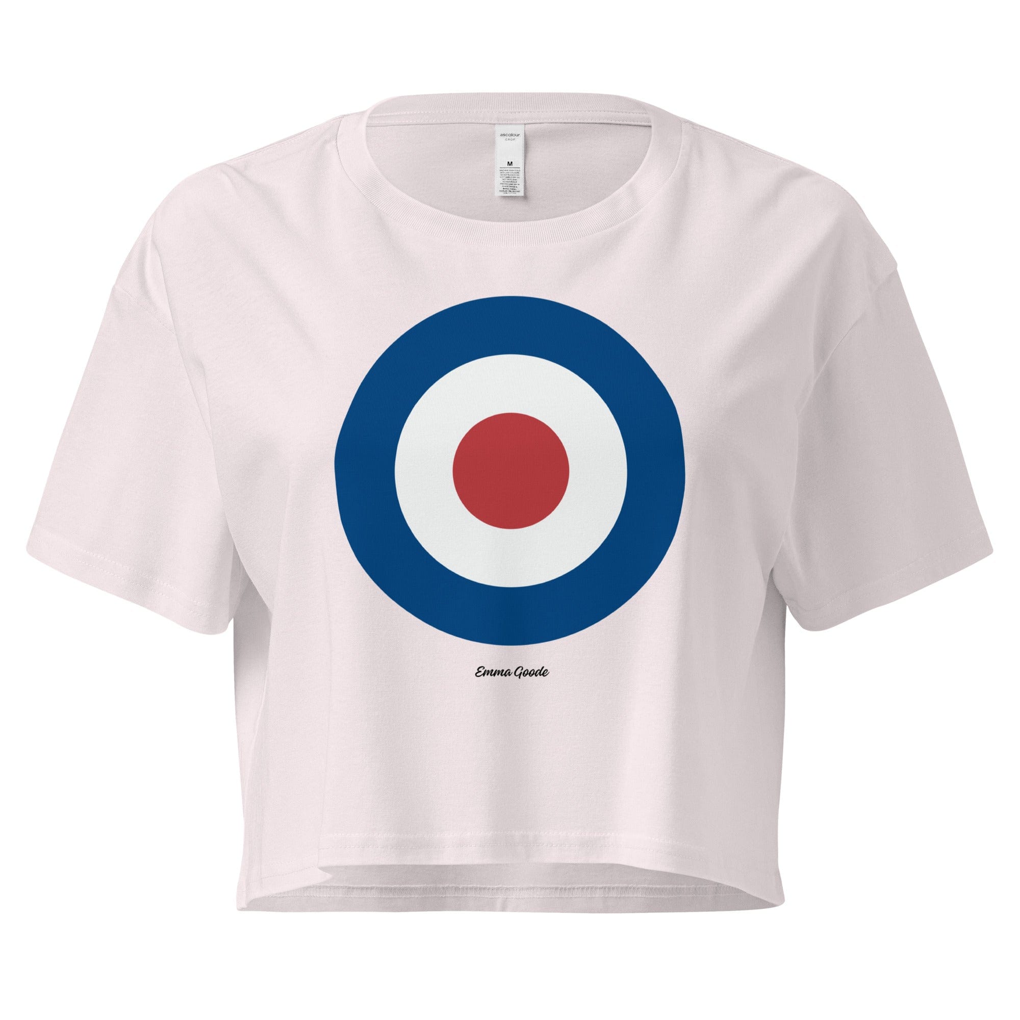 Jolly & Goode Crop Tops Orchid / XS Ocean Encircles Sun Emma Goode Signature Women’s Crop Top Cheeky British Style