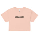 Jolly & Goode Crop Tops Pale Pink / XS Unlocked Crop Top Cheeky British Style