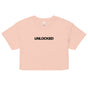 Jolly & Goode Crop Tops Pale Pink / XS Unlocked Crop Top Cheeky British Style