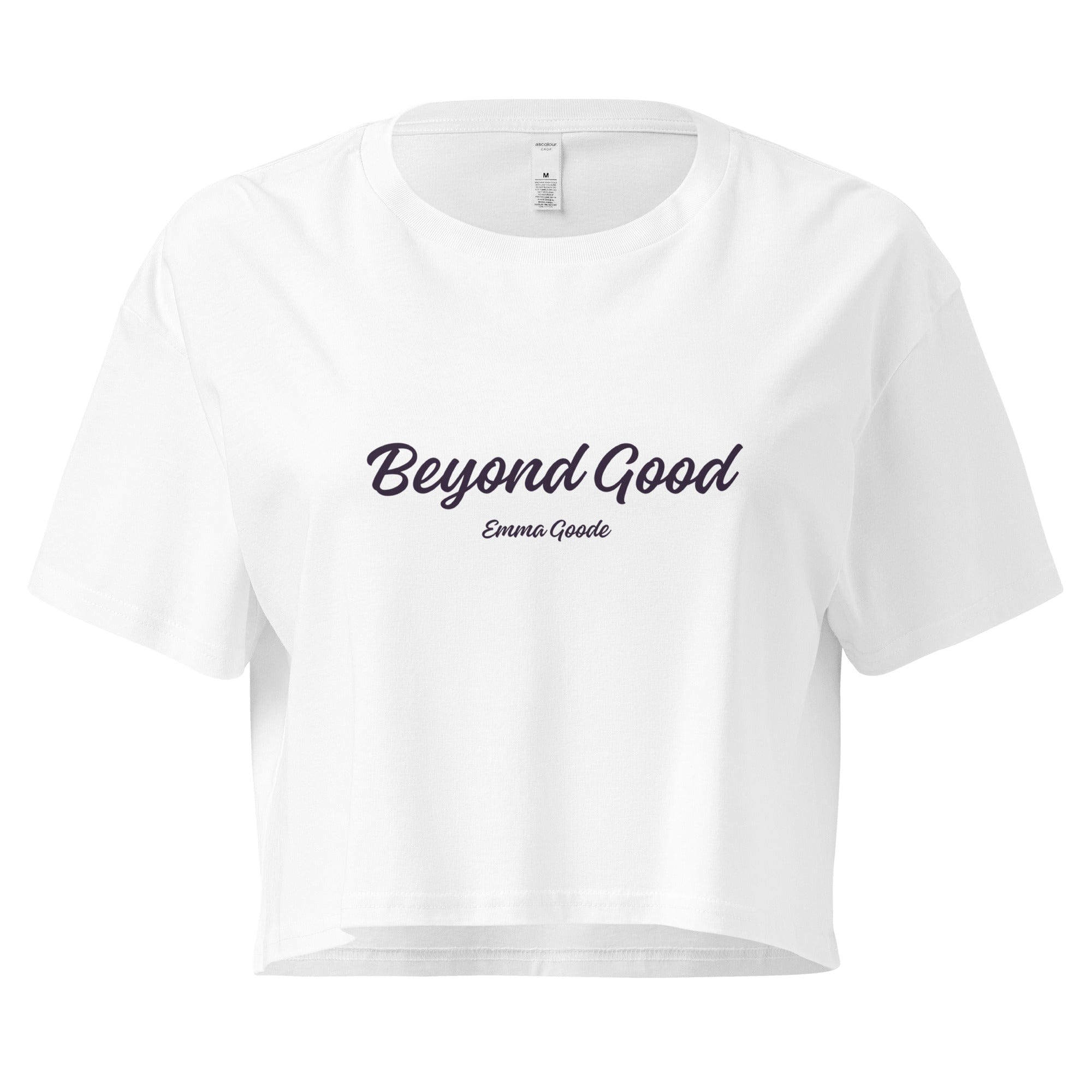 Jolly & Goode Crop Tops White / XS Beyond Good Emma Goode Crop Top Cheeky British Style