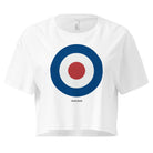 Jolly & Goode Crop Tops White / XS Ocean Encircles Sun Emma Goode Signature Women’s Crop Top Cheeky British Style