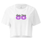 Jolly & Goode Crop Tops White / XS Ready Steady Go | Crop Top Cheeky British Style
