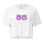 Jolly & Goode Crop Tops White / XS Ready Steady Go | Crop Top Cheeky British Style